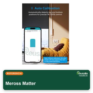 Meross Matter motor persiana eléctrico WiFi