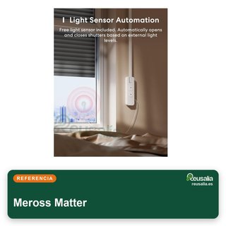 Meross Matter motor persiana eléctrico WiFi