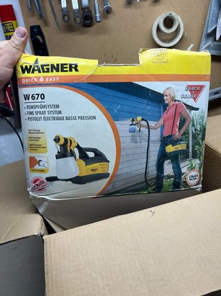 Wagner W670 Sistema de Pintura Rápida