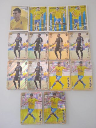 Lote 54 cartas U.D. Las Palmas Mundicromo 2016