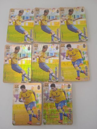 Lote 54 cartas U.D. Las Palmas Mundicromo 2016