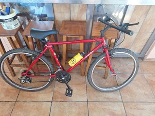 Bicicleta de Montaña Roja