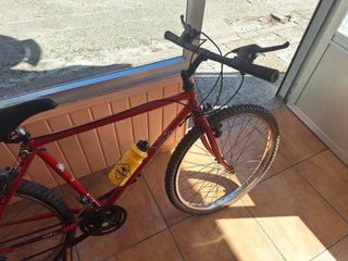 Bicicleta de Montaña Roja