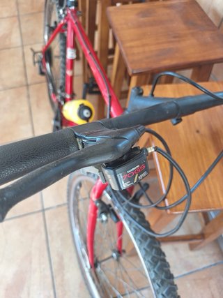 Bicicleta de Montaña Roja