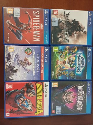 Lotto giochi PS4 / PS5