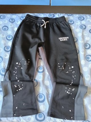Pantaloni Streetwear Nero Grigio