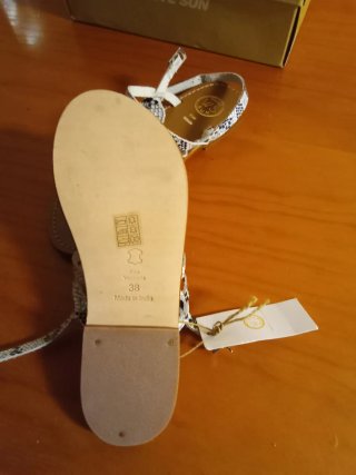 Sandalias White Sun Mujer