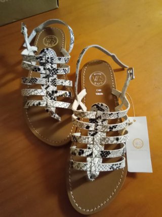 Sandalias White Sun Mujer