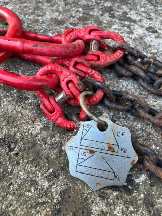CONSTRUCCIÓN  Lote de 4 pulpos de cadenas CFB G80