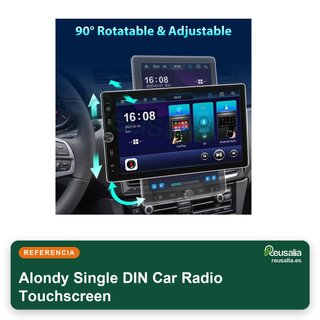 Alondy radio coche táctil 10.4" rotativa