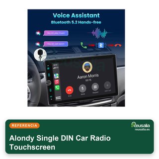 Alondy radio coche táctil 10.4" rotativa