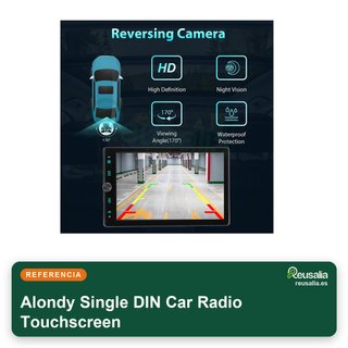 Alondy radio coche táctil 10.4" rotativa
