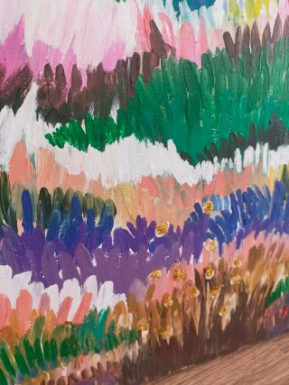 Cuadro Decorativo Pintado a Mano