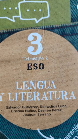 Lengua y literatura 3 ESO