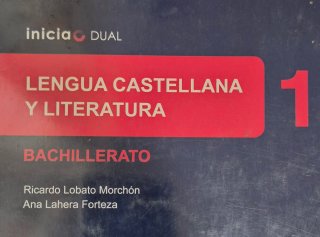 Lengua castellana y literatura Bachillerato