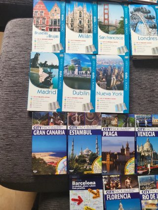 Guías de viaje a 3 euros unidad