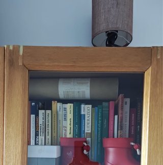 Estanterías Billy con puertas de cristal