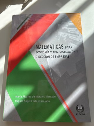 Libro Matemáticas