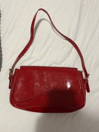 Bolso rojo charol
