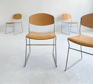 Set 4 Sillas estilo David Rowland | Vintage 70s