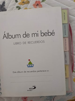 Álbum de mi bebé - Libro de recuerdos