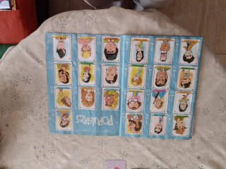 Álbum de Cromos Caricaturas 22 Completo