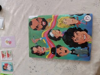 Álbum de Cromos Caricaturas 22 Completo