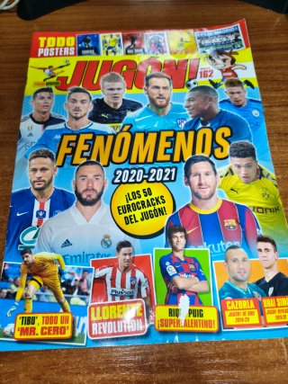 Revistas jugón Panini 150-151-162-164-173-185