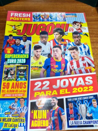 Revistas jugón Panini 150-151-162-164-173-185