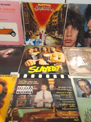 Lote de 12 Vinili Rock/Jazz/Copla
