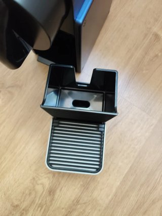 Cafetera Nespresso DeLonghi PIXIE azul metálico