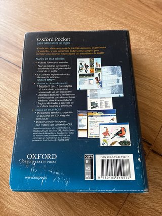 Diccionario Oxford Pocket para estudiantes de i...