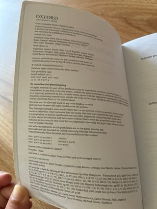 Diccionario Oxford Pocket para estudiantes de i...