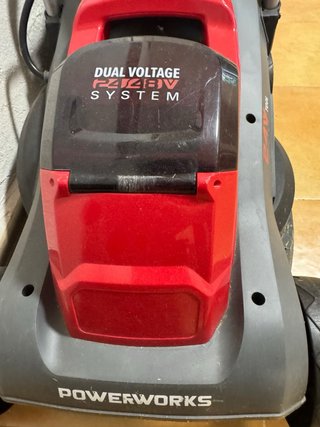 Oportunidad Cortacésped a batería