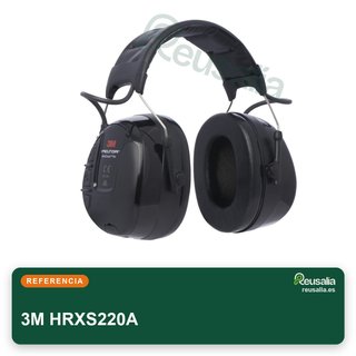 3M HRXS220A protectores auditivos radio FM