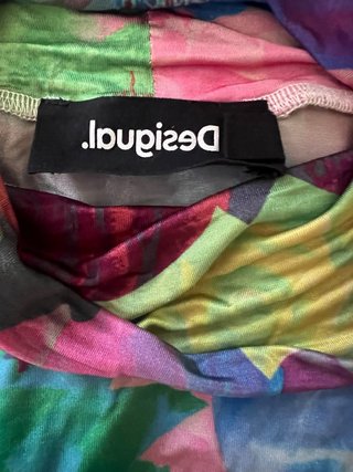 Camiseta Desigual Manga Larga Flores