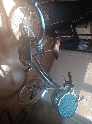 Bicicleta Capri 20 pulgadas Azul biciclasica