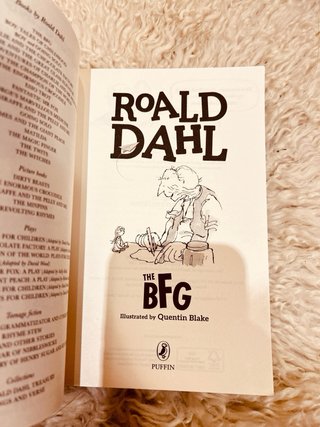 The BFG | Roald Dahl |libro inglés |8-12años
