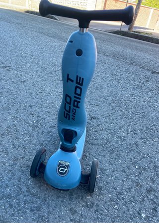 Patinete Scoot and Ride azul