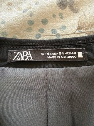 Americana Negra Zara Talla 44