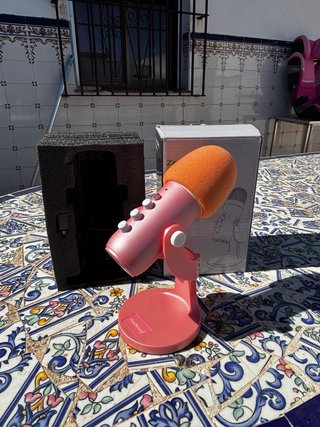 Micrófono USB para móvil y PC