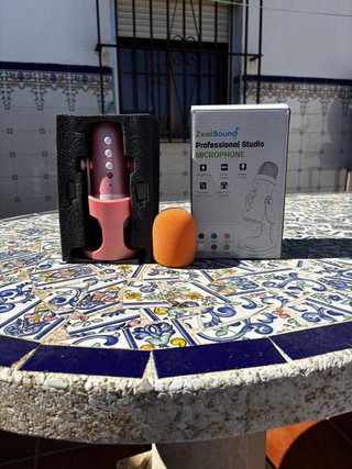Micrófono USB para móvil y PC