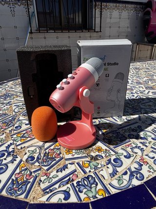 Micrófono USB para móvil y PC