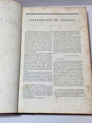 Oeuvres Completes Montesquieu 1835 Lefevre Antico