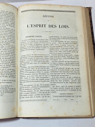 Oeuvres Completes Montesquieu 1835 Lefevre Antico