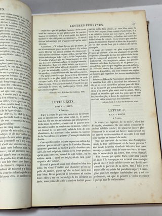 Oeuvres Completes Montesquieu 1835 Lefevre Antico