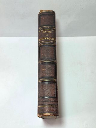 Oeuvres Completes Montesquieu 1835 Lefevre Antico