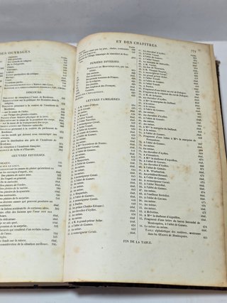 Oeuvres Completes Montesquieu 1835 Lefevre Antico