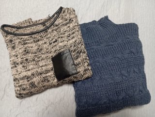 Lote 2 jerseys mujer talla única