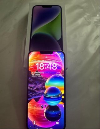 iPhone 14 Plus Morado 128GB batería 88%